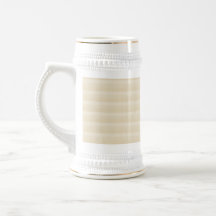 Modèle bronzage beige de rayure de couleur tasse à café