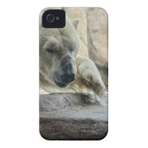 modèle Ca de l'iphone 4 à peine là QPC - customisé Coque iPhone 4