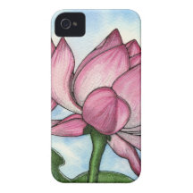 modèle Ca de l'iphone 4 à peine là QPC - customisé Coque iPhone 4 Case-Mate
