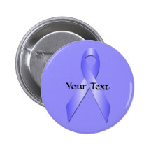 Modèle de bouton de ruban de conscience de bigorne badge avec épingle