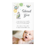 Modèle de carte photo de bébé de note de Merci Photocarte Customisée
