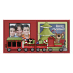 Modèle de carte photo de vacances de Joyeux Noël d photocartes