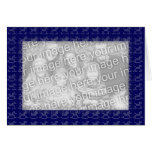 Modèle de carte - tuile de bleu de mosaïque