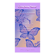 Modèle de cartes photos - papillons personnalisabl photocarte personnalisée