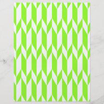 Modèle de graphique d'abrégé sur blanc et vert de  prospectus avec motif