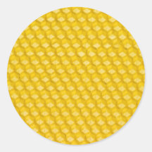 Modèle de nid d'abeilles pour que les abeilles tra autocollants