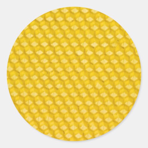 Modèle de nid d'abeilles pour que les abeilles tra autocollants