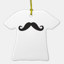 Modèle de Qpc de moustache Ornement De Noël