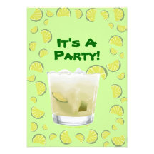 Modèle d'invitation de cocktail de Caipirihna