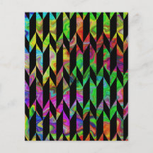 Modèle graphique abstrait de couleurs noires et lu prospectus