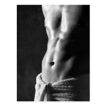 Modèle Hunky de pin-up de type d'ABS de pack de si cartes postales