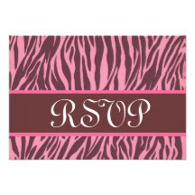 Modèle rose 2 de mariage de l'impression RSVP de z Faire-parts