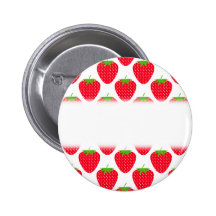 Modèle rouge de fraise badges