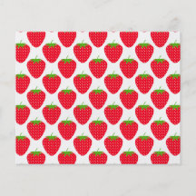 Modèle rouge de fraise prospectus personnalisés