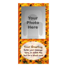 Modèle vertical de PhotoCard de lever de soleil de Cartes De Vœux Avec Photo