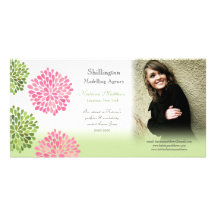 Modélisation de la carte promotionnelle de photo m photocarte personnalisée
