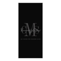 Moderne + Invitations contemporaines de mariage de