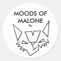 MODES des autocollants de MALONE