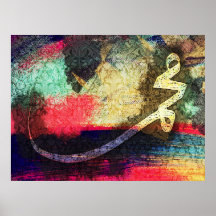 Mohamed (pbuh), calligraphie moderne… posters