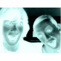 Moi et Robby Découpage En Acrylique