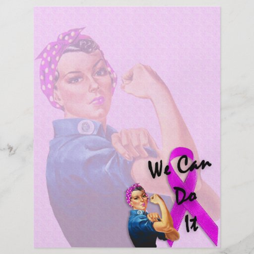 Mois de conscience de cancer du sein, Rosie le riv Prospectus Personnalisés