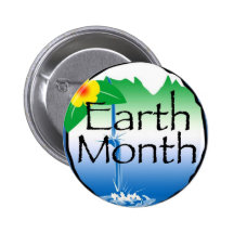 Mois de la terre badges avec agrafe