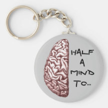 Moitié d'un esprit Keychain Porte-clés