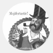 Mojifertastic ! adhésif rond