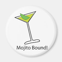 mojito aimants pour réfrigérateur