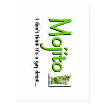 Mojito : Pas une boisson gaie… ? Cartes Postales