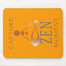 Moment Mousepad de zen de capture Tapis De Souris