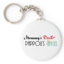 Mommy&apos ; diable de s, Pappou&apos ; ange de s porte-clés