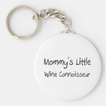 Mommys peu de connaisseur de vin porte-clef