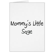 Mommys peu de sauge carte