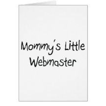 Mommys peu de webmaster carte de vœux