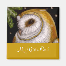 MON aimant de HIBOU de GRANGE