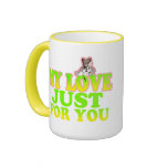 Mon amour juste pour vous tasse à café