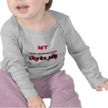 Mon arrière grand-mère m'aime t-shirt