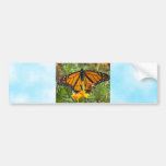 Mon autocollant de Papillon-pare-chocs de monarque Autocollant Pour Voiture