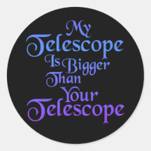 Mon autocollant de télescope