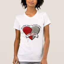 Mon autre moitié est finalement arrière t-shirts