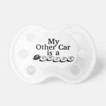 Mon autre voiture est un Benzze Sucette Pour Bébé