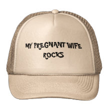 MON ÉPOUSE ENCEINTE BASCULE LE CHAPEAU CASQUETTES DE CAMIONNEUR