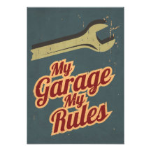 Mon garage mes règles tirages photo