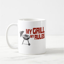 Mon gril mes règles tasse à café
