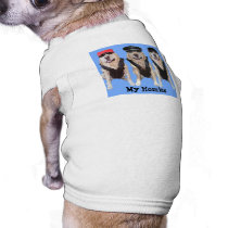 Mon Homies sont chemise de laboratoires de cyclist vêtements pour animaux domestiques