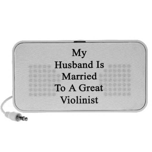 Mon mari est marié à un grand violoniste haut-parleurs PC