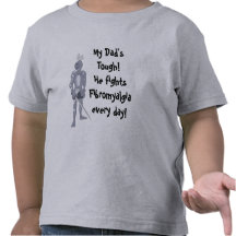 Mon papa a fibro t-shirt