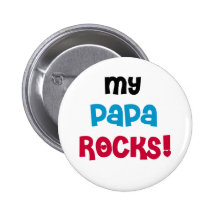 Mon papa bascule le T-shirts et les cadeaux Badges