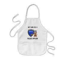 Mon papa de police tablier